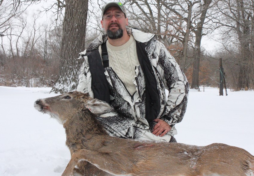 I killed this deer on a late season CWD hunt in Grundy County. The deer did NOT have CWD.