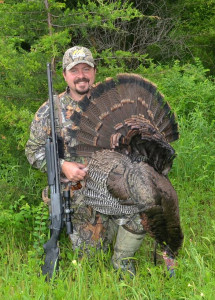 Brandon Butler killed this big tom on the first day of the hunt.