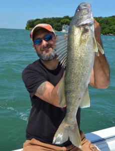 A Lake Erie slob with Dunlaps Charters.